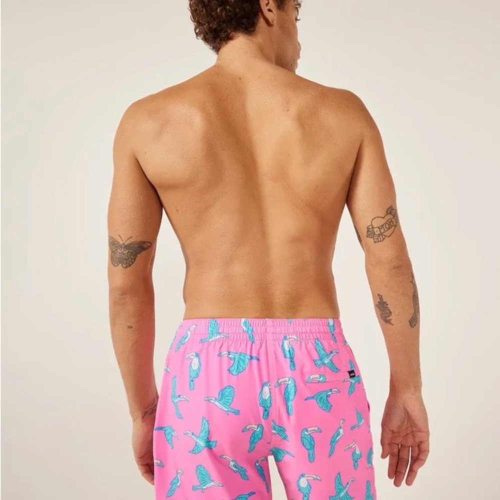 Pink Parrot Chubbies Shorts